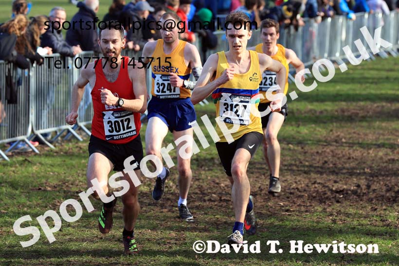 Senior Men, 2024 CAU Inter Counties Cross Country Champs., Wollaton Park, Nottingham. Photo: David T. Hewitson/Sports for All Pics